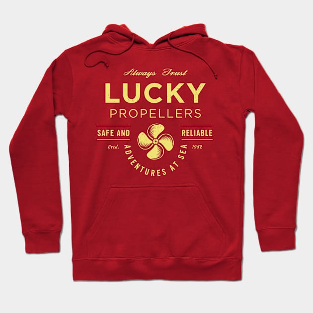 Lucky Propellers Hoodie by visualcraftsman